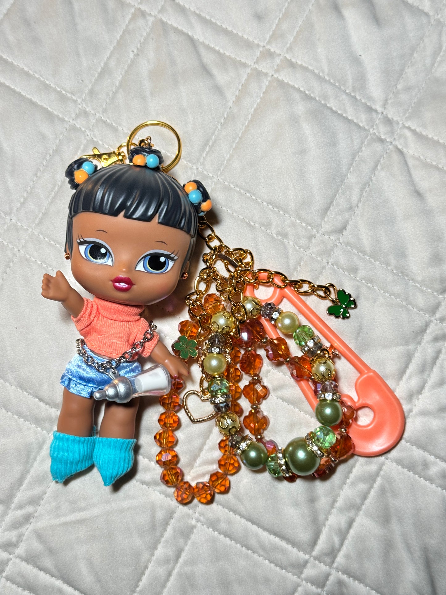Baby Brat Runway Luxury Keychain